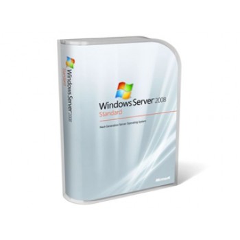 Windows Svr Std 2008 R2 w/SP1 x64 English 1pk DSP OEI DVD 1-4CPU 5 Clt